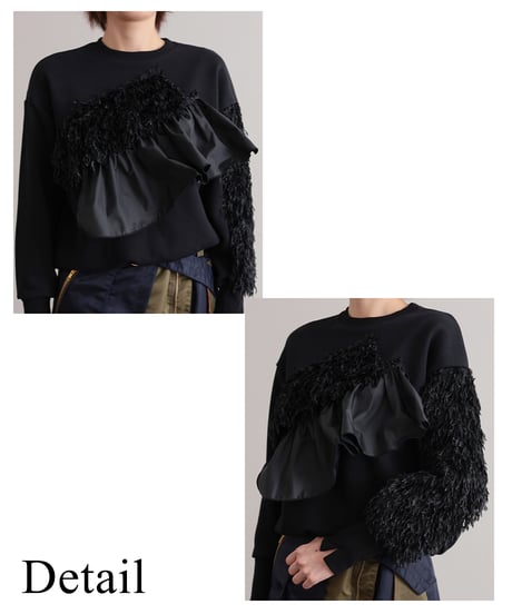 【R2403-FFS729】Sweat with frills (1740842)