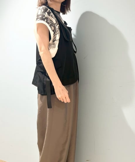 【R2601-SVT974】 Short vest（1741074）