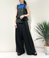 2度目の追加生産決定!! 【R2503-PSP867】 Peplum jumpsuit（1740972）