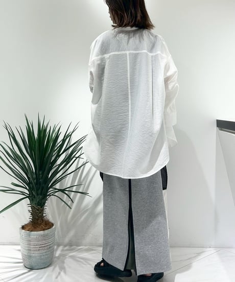 【R2601-SOS1066】 Slit sleeve shirt（1741147）