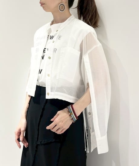 【R2501-SBL839】Short blouse（1740942）