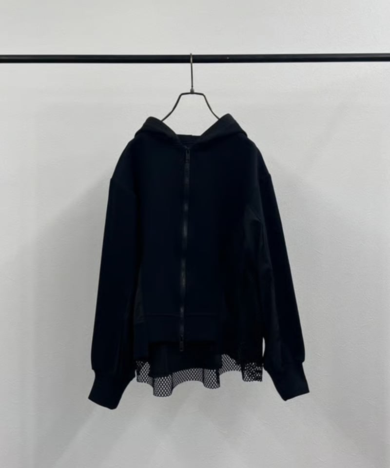 R2601-BMP916】 Back mesh hoodie（1741022） | RISL