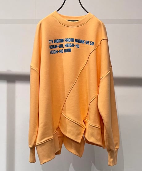 【R2501-BSW820】Asymmetry sweat (1740908)