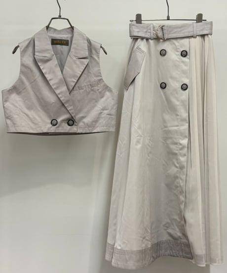 【R2501-EOP781】Tailored gilet ensemble (1740895)