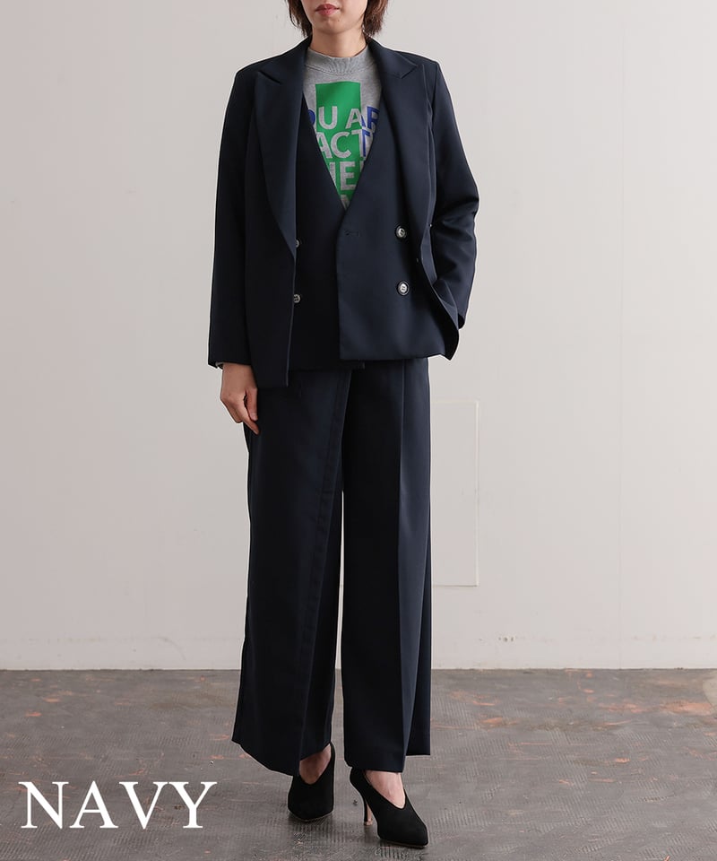 R2403-SJK743】Tailor collar shoulder jacket（174