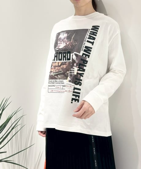 【R2601-PLT915】 Logo long t-shirt（1741026）
