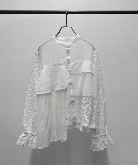 【R2601-TBL949】 Tiered lace blouse（1741055）
