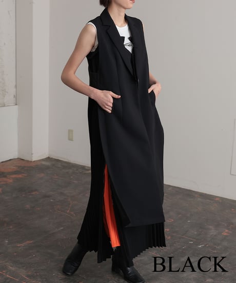 【R2403-GL376】 Tailored gilet (1740508)