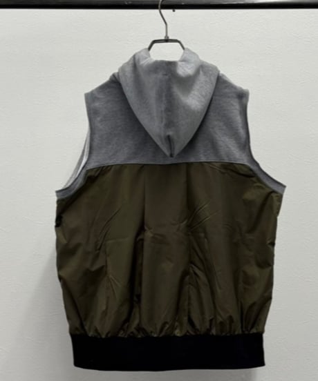 【R2503-NSF865】Sleeveless hoodie（1740970）