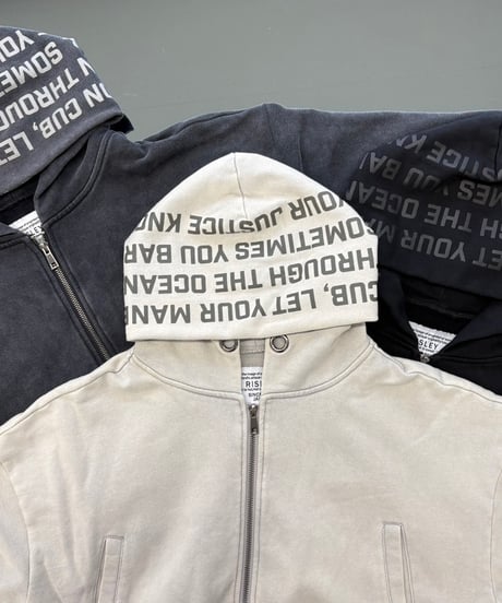 【R2503-BLP859】Back logo hoodie（1740965）