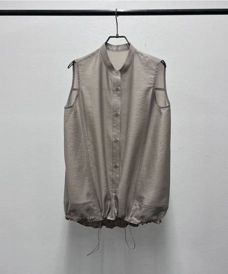 【R2601-DBL969】 Drawstring blouse  (1741084）