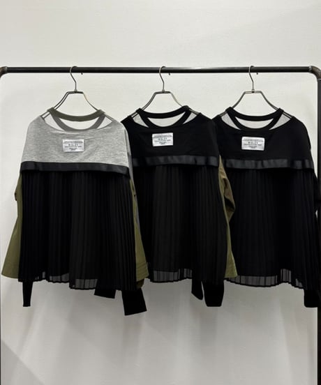 【R2503-BPP841】Back pleated pullover（1740964）