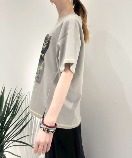 【R2601-PCS982】 Printed top  (1741076）