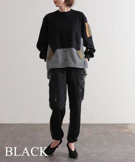 【R2403-DNT701】Docking  Knit (1740833)
