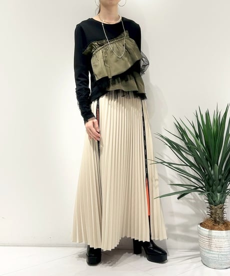 【R2503-FCS901】 Frill cut and sew (1741000）