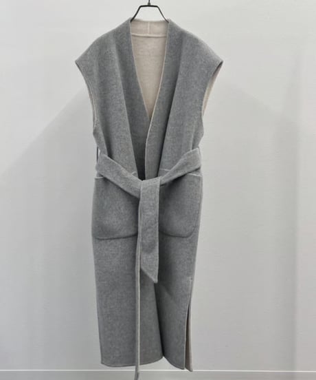 【R2503-RLV833】 Reversible wool gilet（1680047）