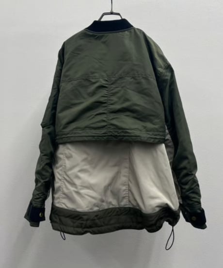 【R2503-RBZ887】 Layered blouson（1740997）