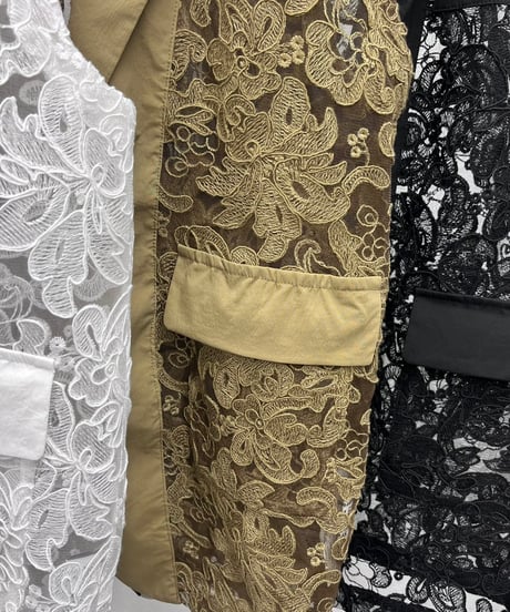 【R2601-RJK1051】 Lace gilet（1741116）