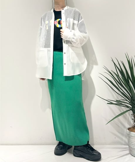 【R2501-MBL776】Mesh shirt (1740901)