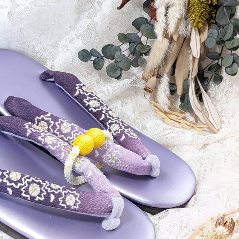 鼻緒留め 草履の目印に 履き間違い防止にY070 | Atelier.chika STORE