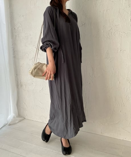 Balloon sleeve one-piece