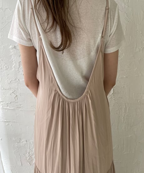 Tiered cami one-piece
