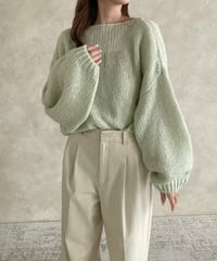 Loose spring knit