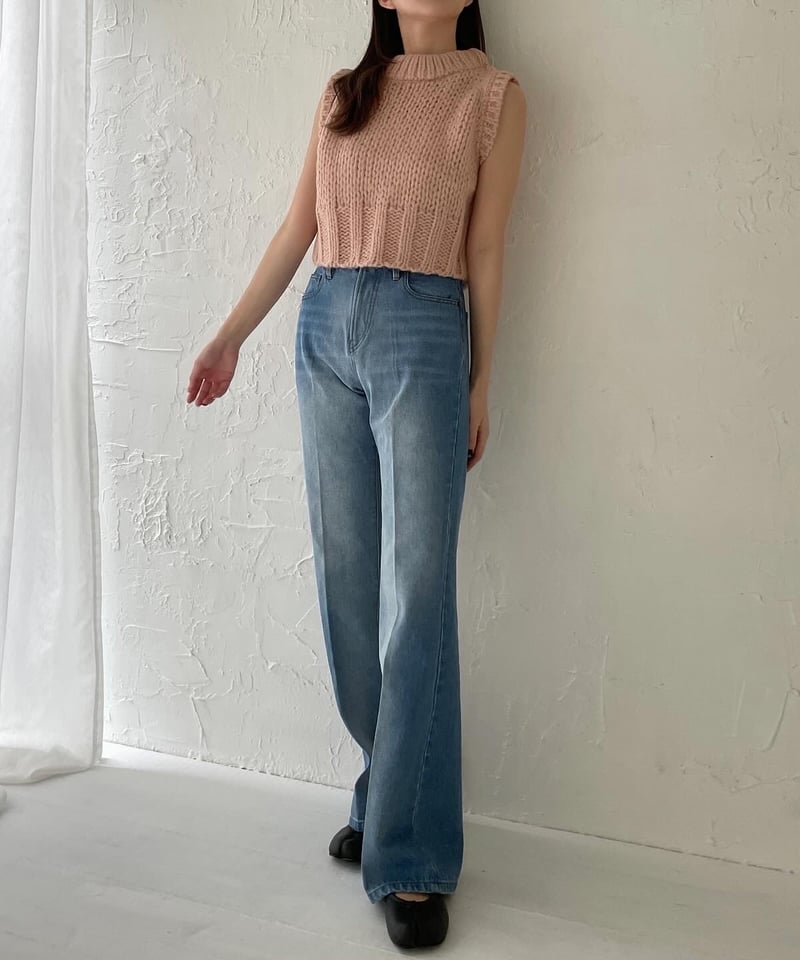 Hand made knit vest | Ermé