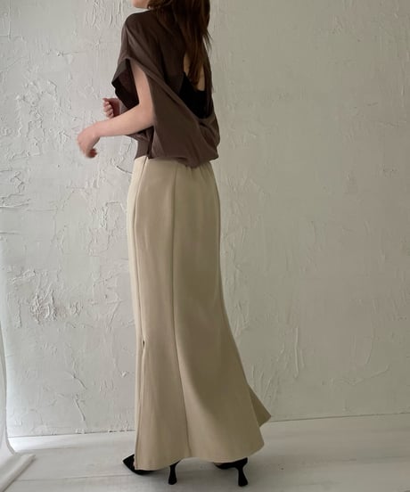 Back open sheer tops