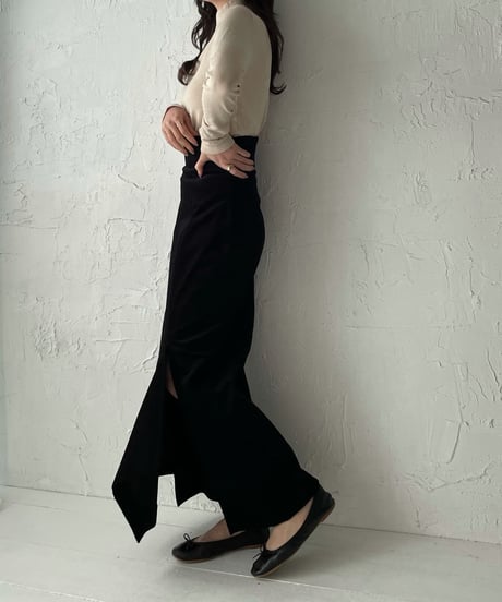 Corduroy mermaid skirt