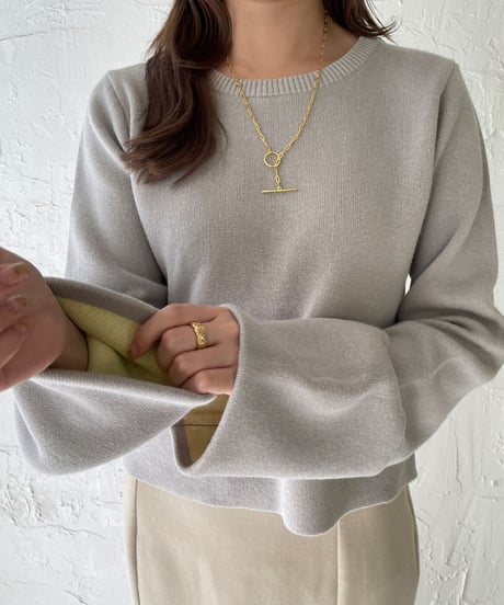 Double face sweater