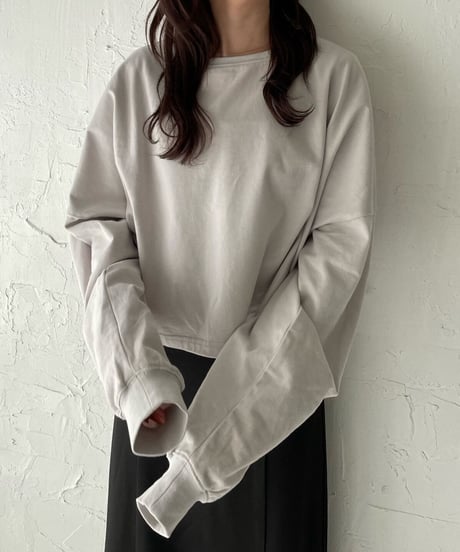 Long sleeve loose tee