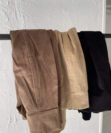 Corduroy mermaid skirt