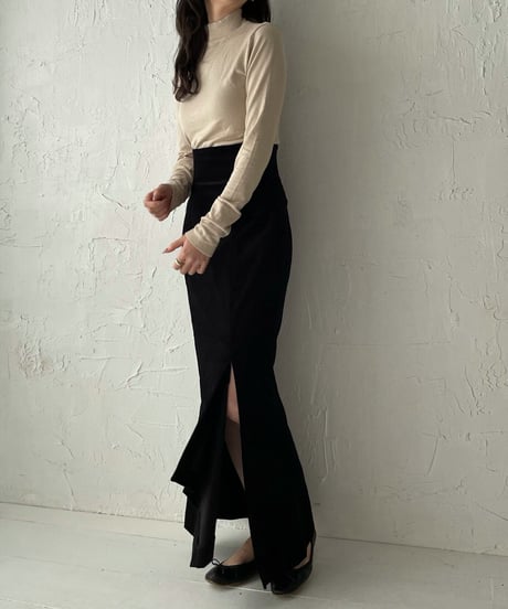 Corduroy mermaid skirt
