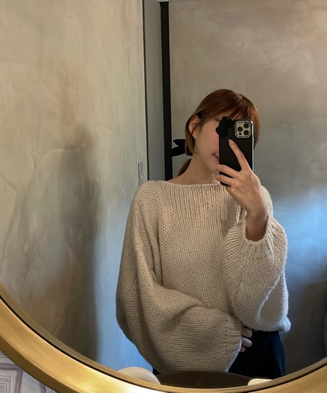 Loose spring knit