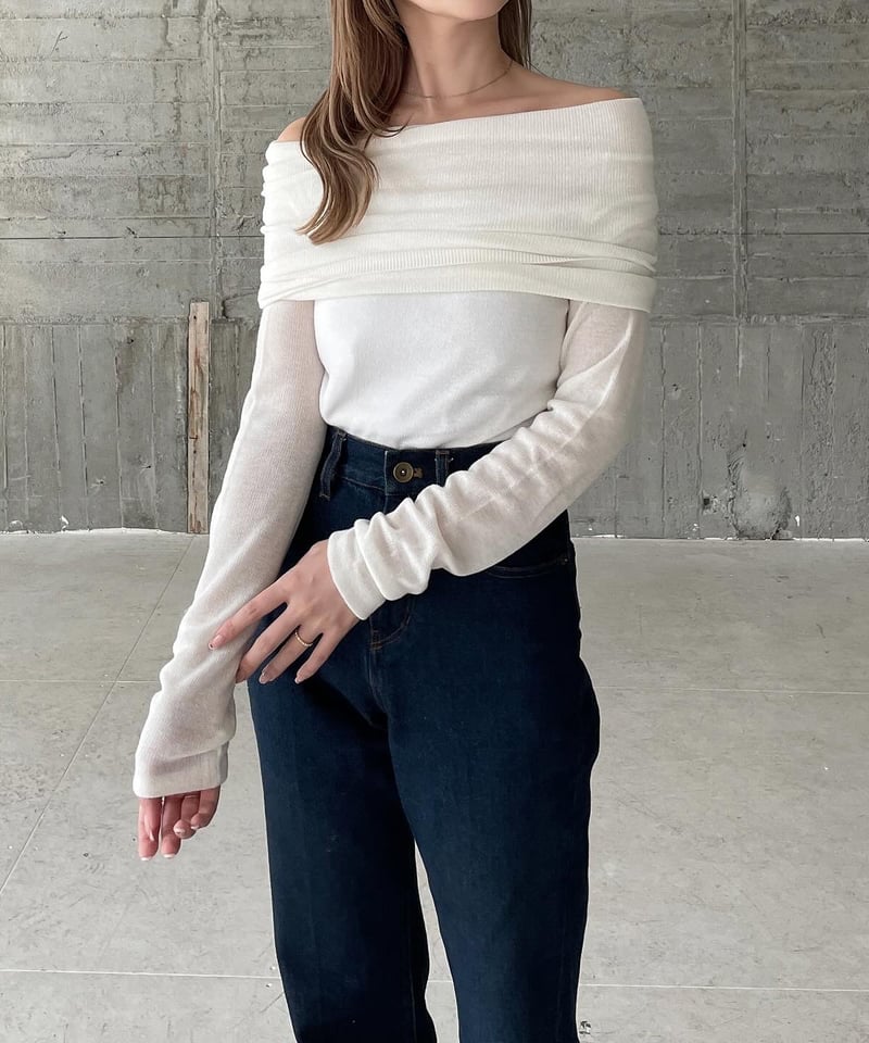Gather offshoulder tops | Ermé