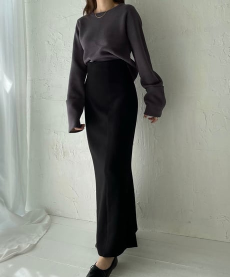 Side slit mermaid skirt