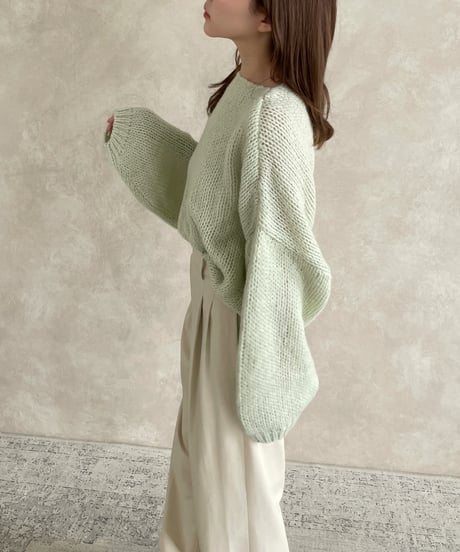 Loose spring knit