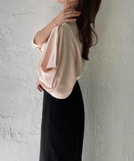 Shoulder slit over cutsew