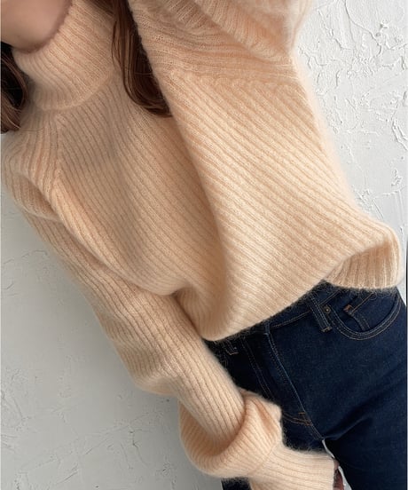 Mohair balloon knit