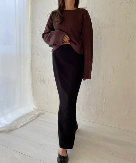 Double face sweater
