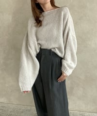 Loose spring knit