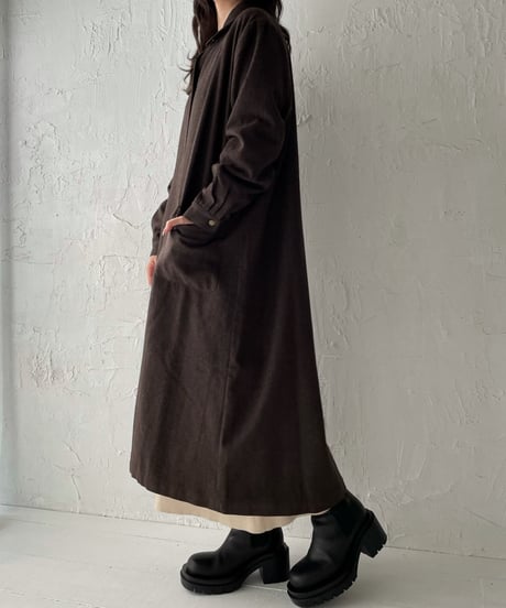 Tweed long coat