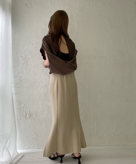 Back open sheer tops