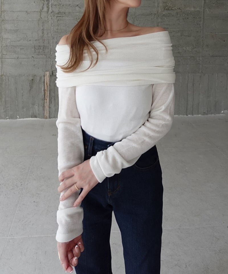 Gather offshoulder tops | Ermé