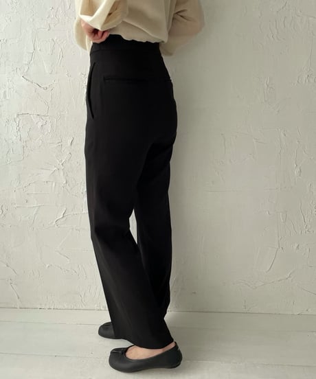 Center press flare pants