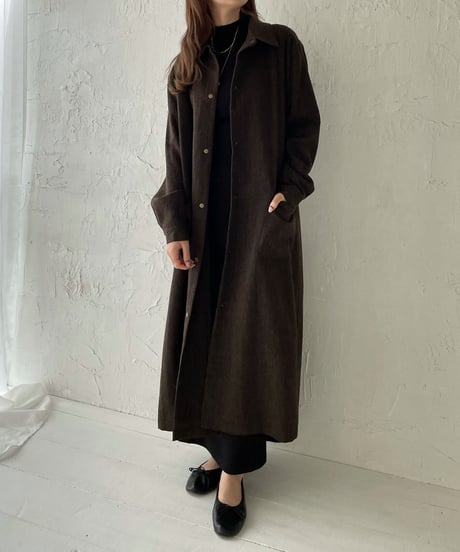 Tweed long coat