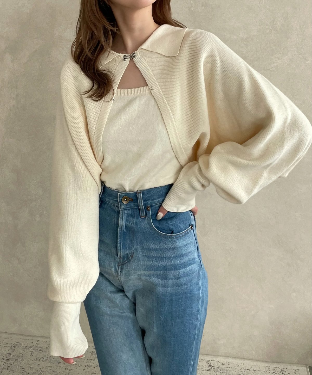 24年　デイジーリン Knit Bolero Cool Elegance 42 DAISY LIN | Official website and Online Boutique / Knit