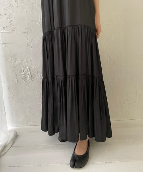 Tiered cami one-piece