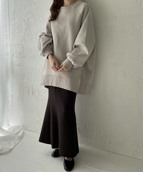 Side slit mermaid skirt
